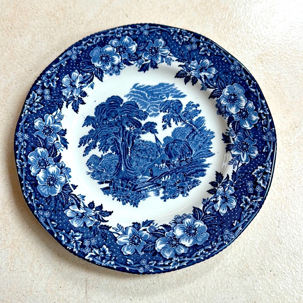 “Woodland” Enoch Wedgewood (Tunstall) LTD plate
